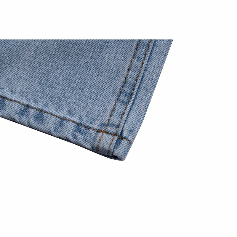 Frosted denim jeans