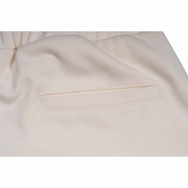 Straight wide-leg sweatpants with snake element