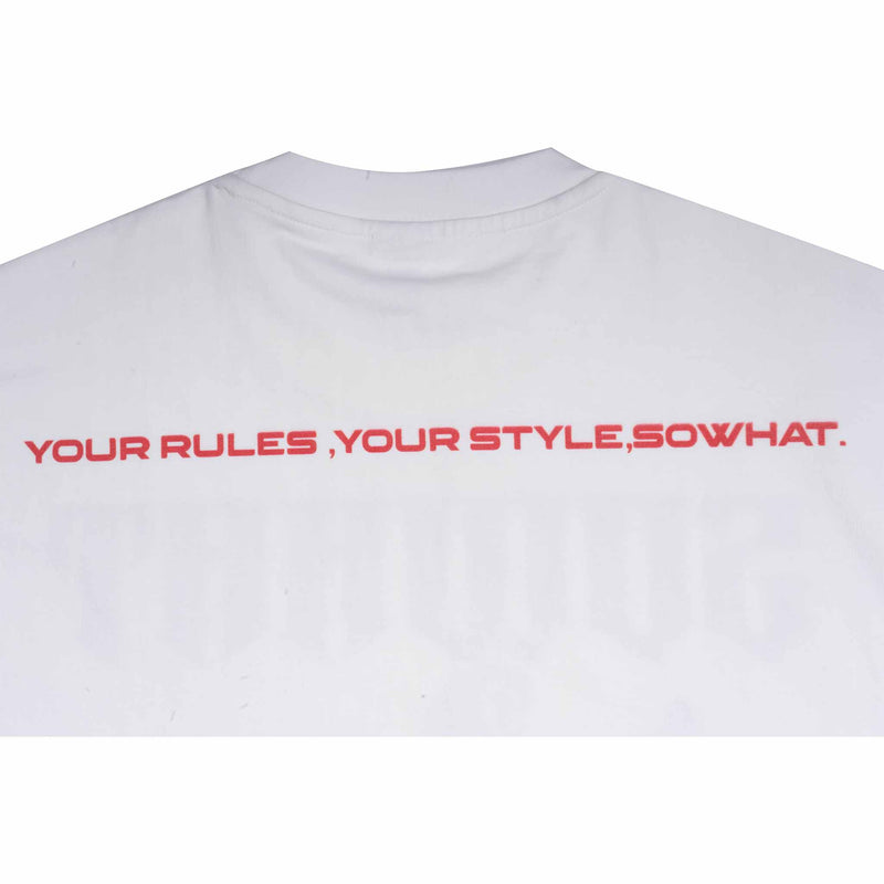 "Guardian Angel with Staff" loose fit short-sleeved T-shirt