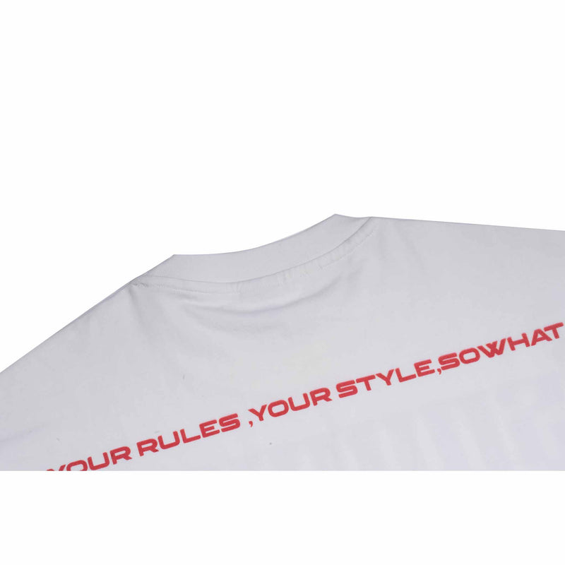 "Guardian Angel with Staff" loose fit short-sleeved T-shirt