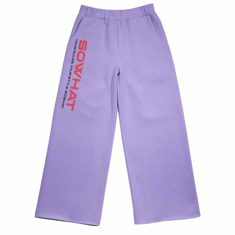Straight-leg sweatpants