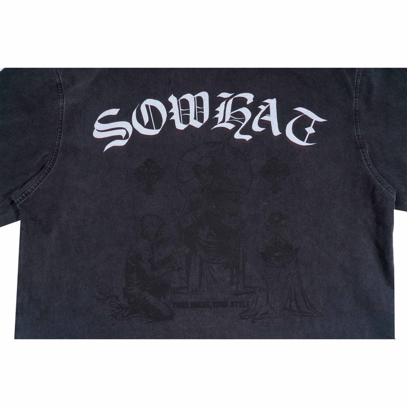 "Thorns Prayer" short and wide T-shirt