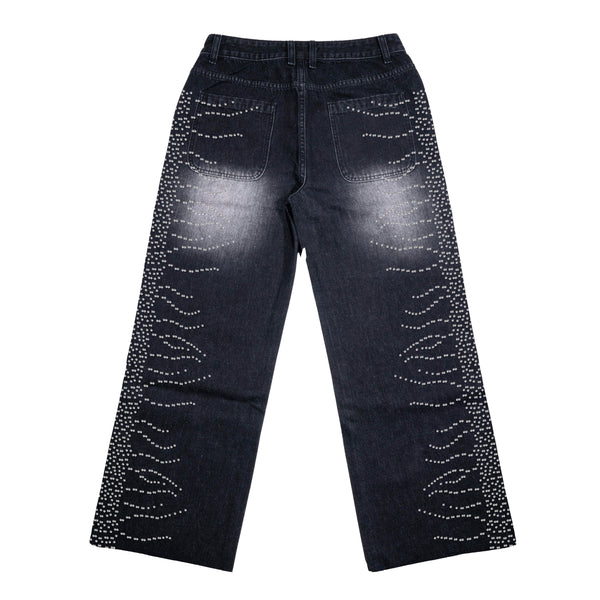 Big straight hot diamond jeans