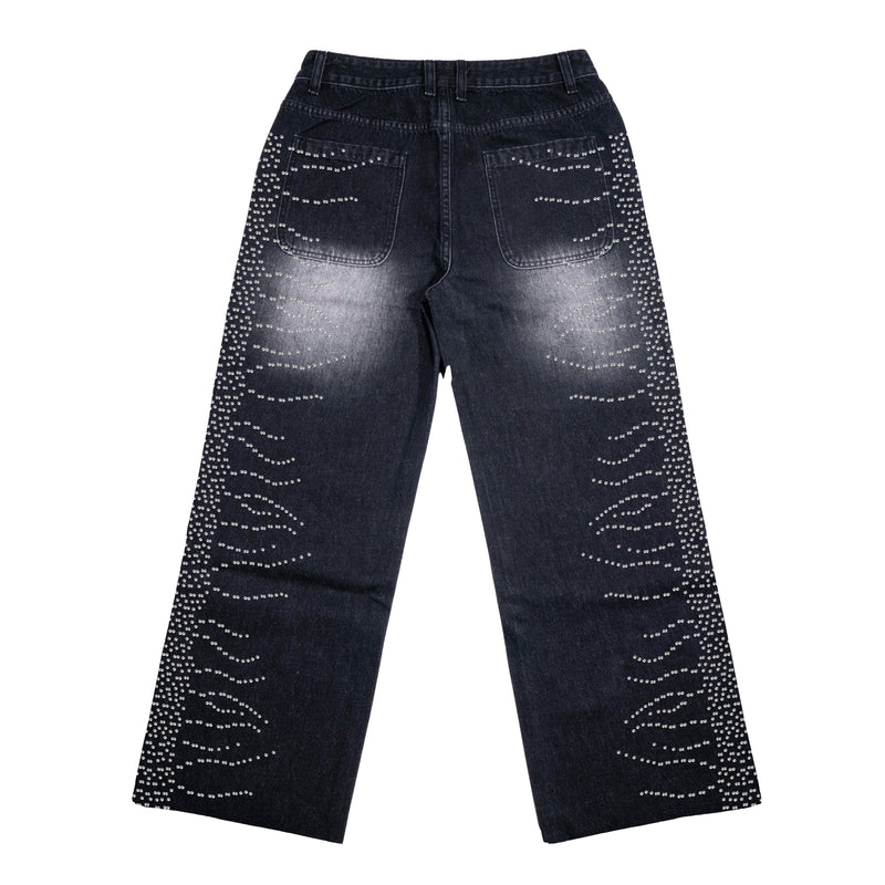 Big straight hot diamond jeans
