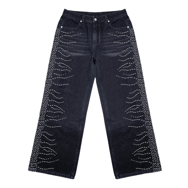 Big straight hot diamond jeans