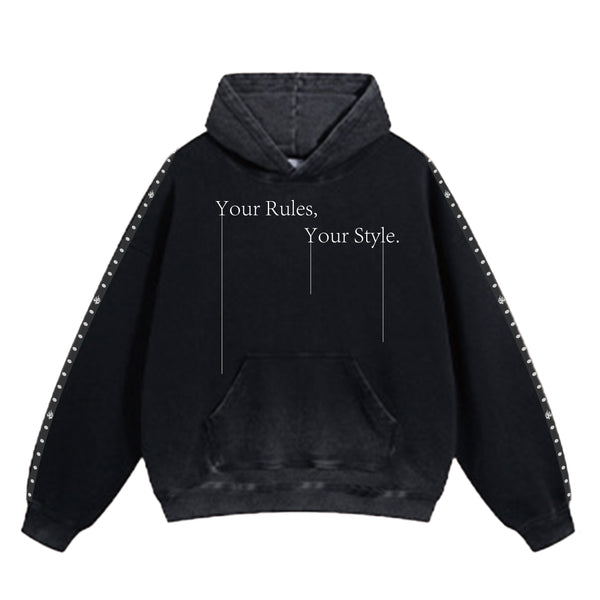 Pullover hooded sweatshirt