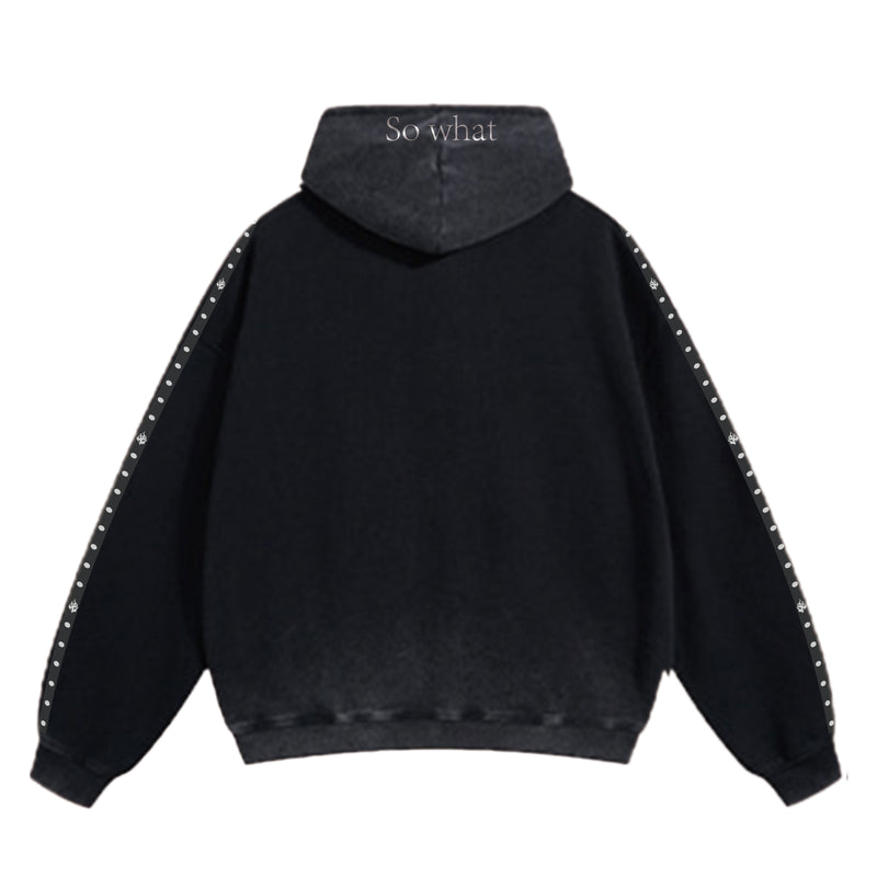 Pullover hooded sweatshirt