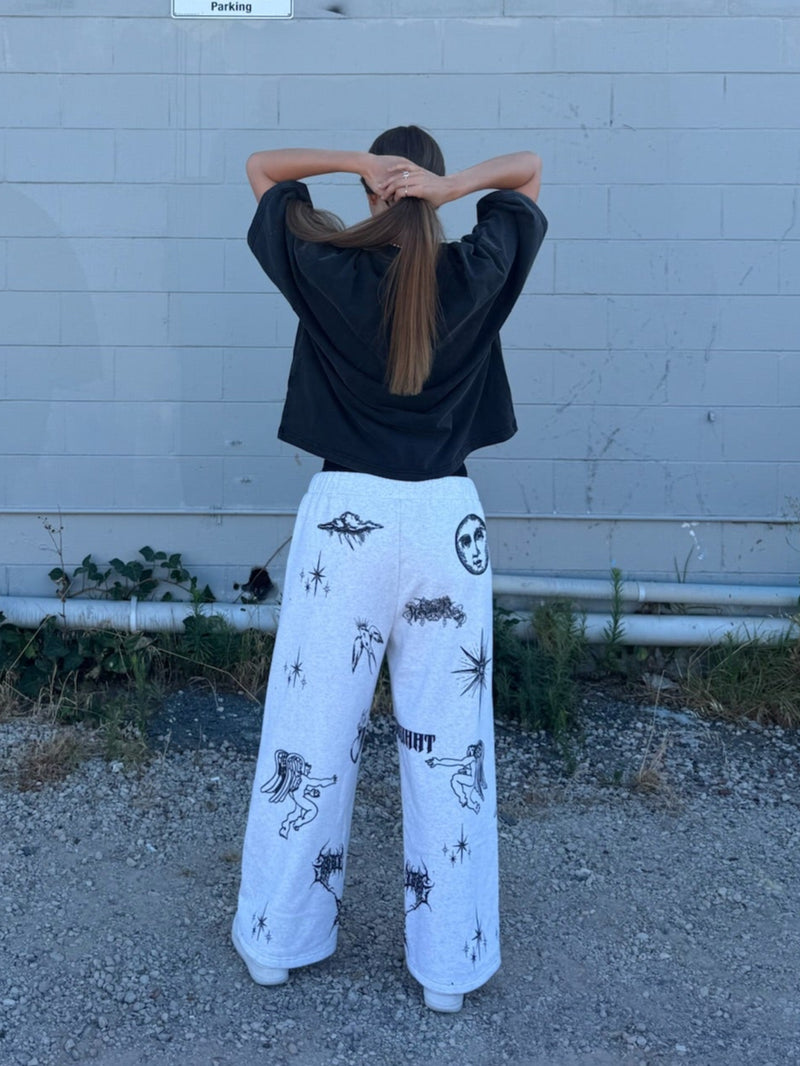 "Thorns Prayer" short and wide T-shirt