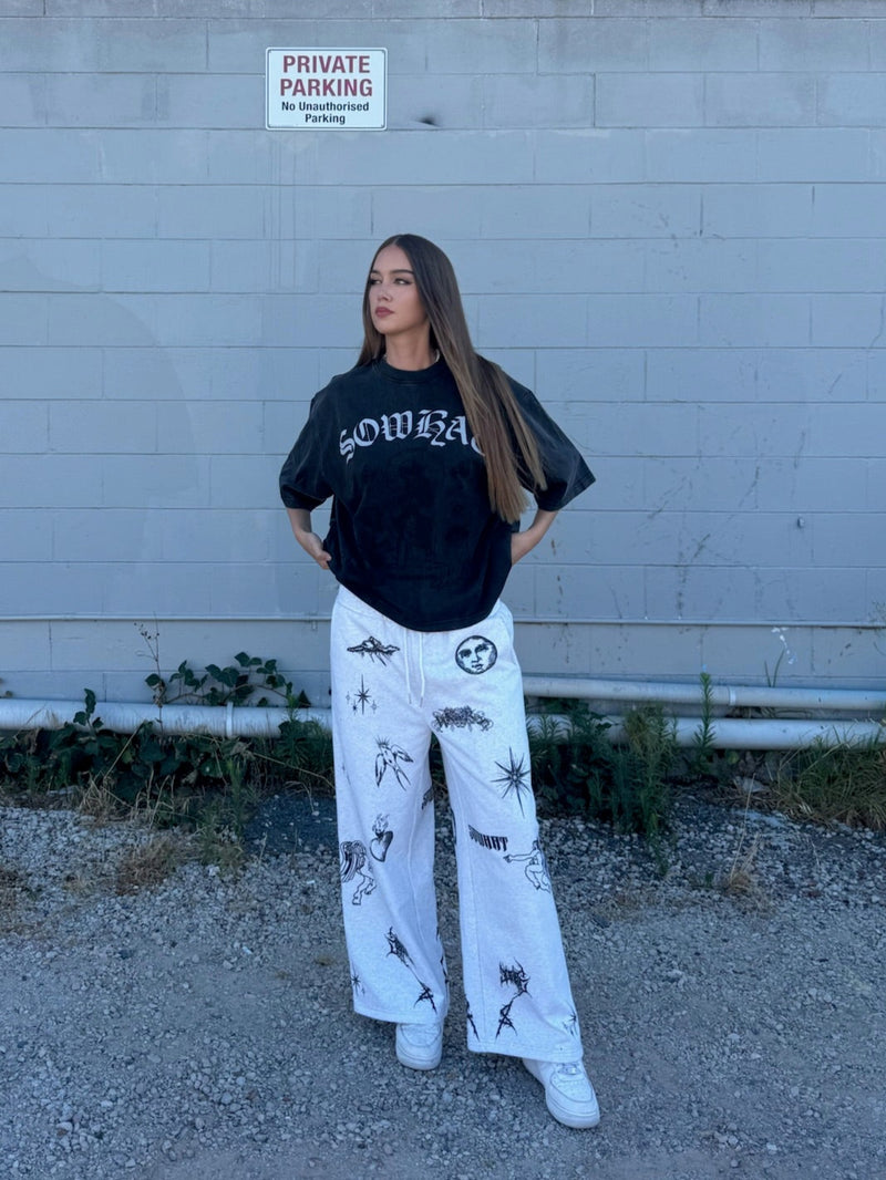 "Thorns Prayer" short and wide T-shirt