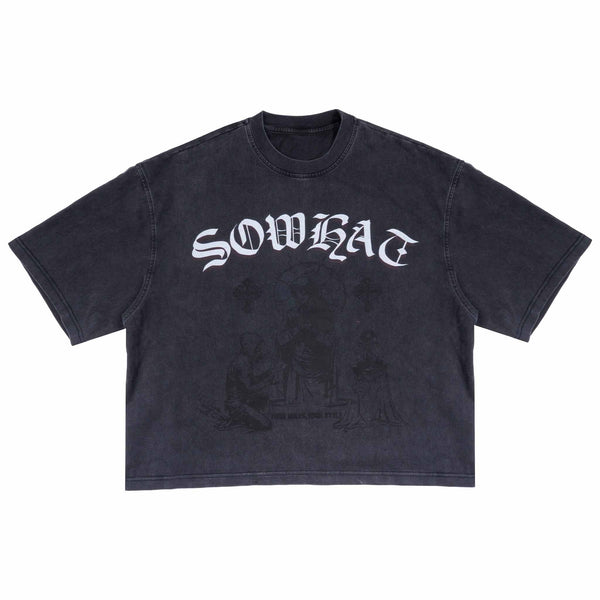 "Thorns Prayer" short and wide T-shirt